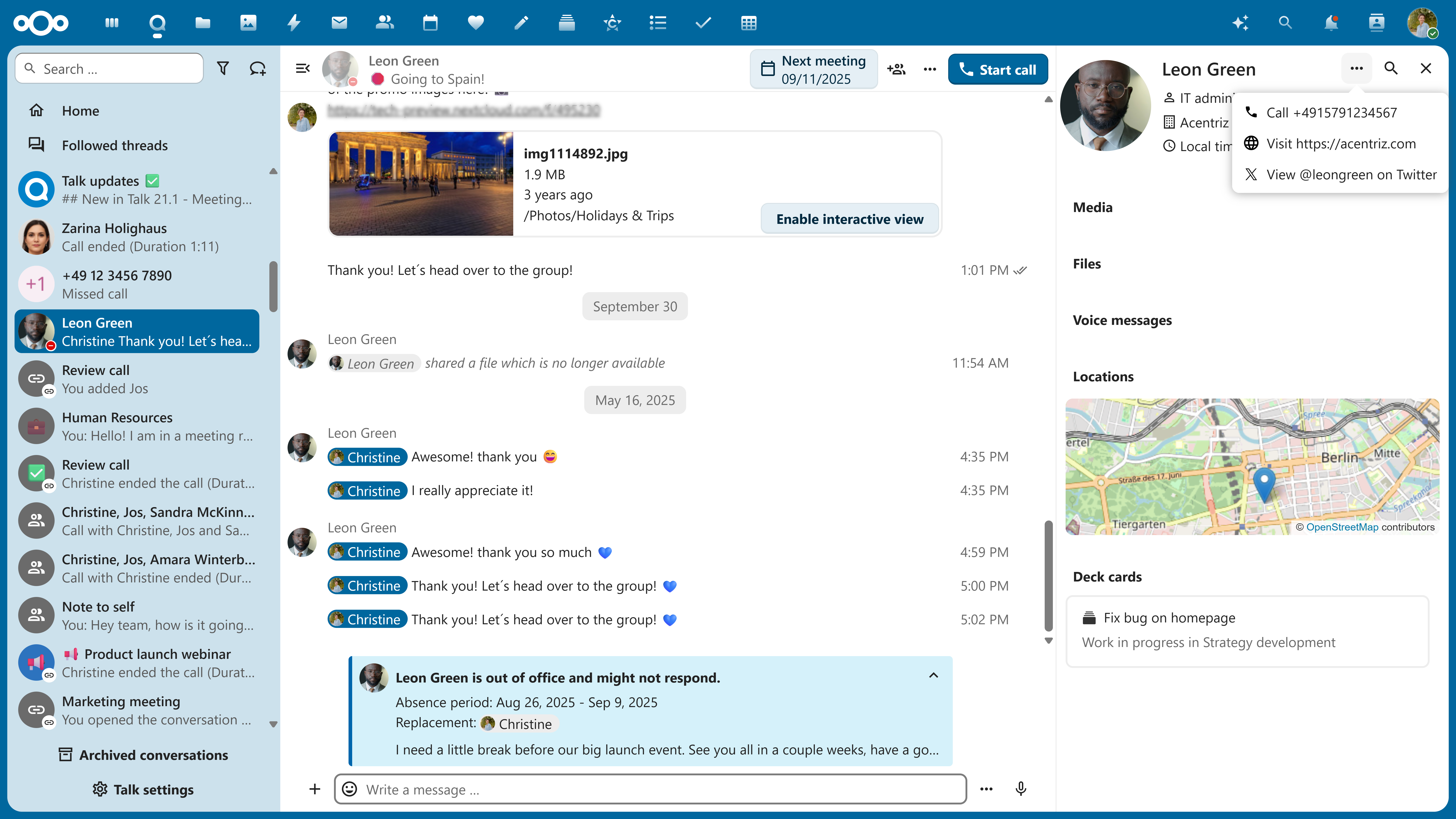 Nextcloud Files Custom Link Names (Web)